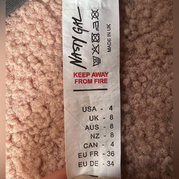 Nasty Gal Women's Grey Crop Top Stretchy size 4 - Picture 6 of 6